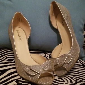 Kelly & Katie Metallic Pumps